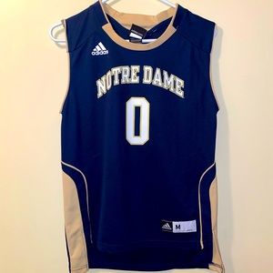 Adidas Notre Dame Basketball Jersey #0
